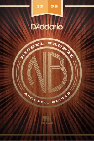 Disponible maintenant | Jeu de Cordes Acoustique Daddario NB1253 Nickel Bronze 012-56