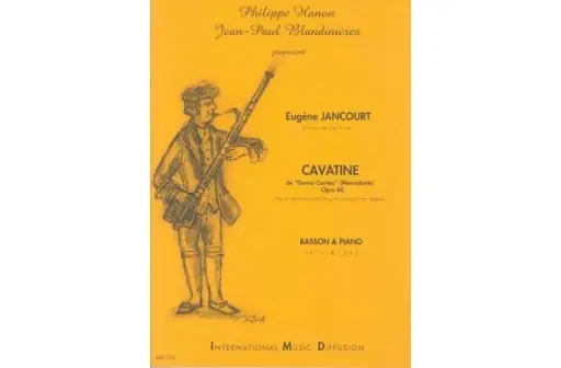 Jancourt E. Cavatine OP 60 Basson - Livraison rapide
