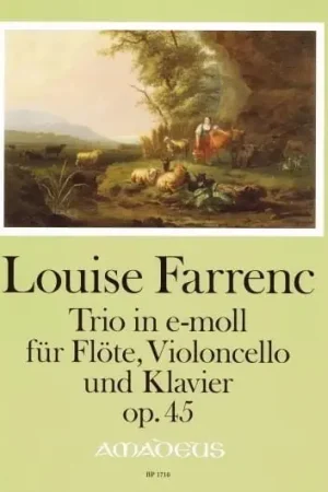 Farrenc L. Trio OP 45 Flute, Violoncelle et Piano - Commandez maintenant