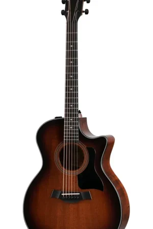 Taylor 324CE V-Class Tropical Mahogany Shaded Edgeburst top - Très populaire