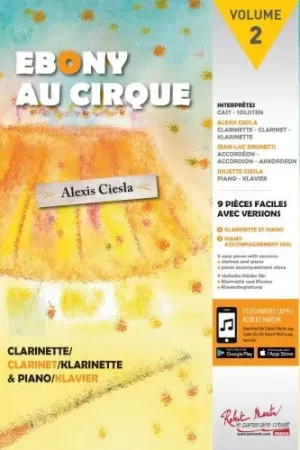 Ciesla A. Ebony AU Cirque Clarinette - Nouvel arrivage