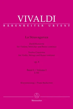 Vivaldi A. la Stravaganza OP 4 Vol 1 Violons | Prix malin