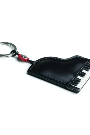 Expédition immédiate - Porte Cle Piano en Cuir