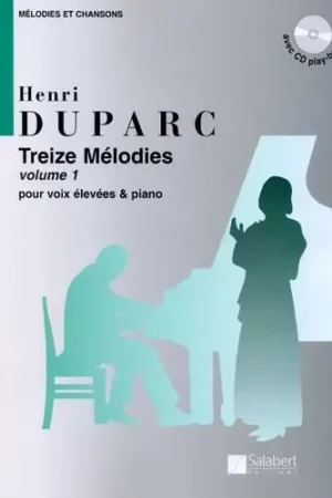 Préféré des clients | Duparc H. Treize Melodies Vol 1 Chant Piano