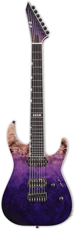 Excellente qualité - Esp 2MII7NTHS-PRNFD M-II Degrade Violet 7 Cordes