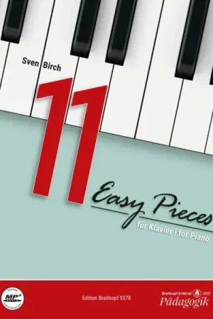 Sven Birch 11 Easy Pieces Piano - Satisfait ou remboursé
