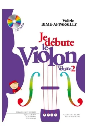 BIME-APPARAILLY JE Debute le Violon Vol 2 - Nouveau en boutique