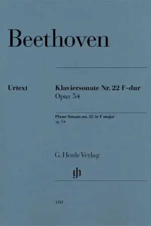 Soldes - Beethoven L. Sonate N°22 OP 54 Piano-2