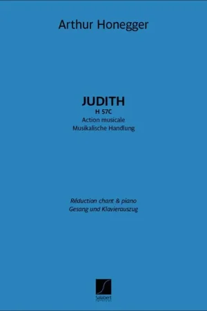 Honegger A. Judith H 57C Chant | Aujourd'hui seulement