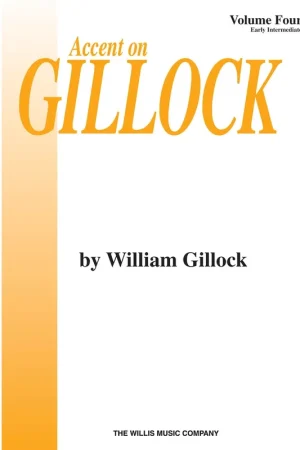 Accent ON Gillock Book 4 Piano | Ajoutez au panier