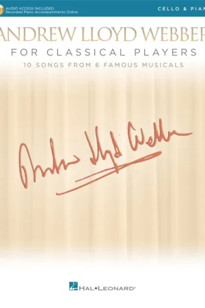 Andrew Lloyd Webber Classical Players Violoncelle - Promotion