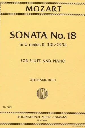Produit tendance | Mozart W.a. Sonate N°18 DO Majeur Flute