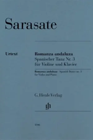 Vente flash - Sarasate P. Romance Andalouse OP 22/1 Violon-2