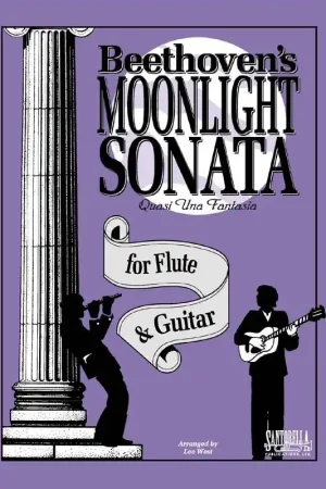 Prix promo - Beethoven L.v. Moonlight Sonata Flute et Guitare
