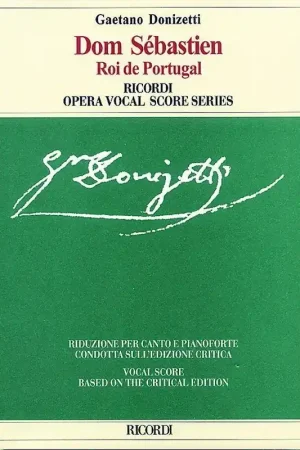 Très apprécié des clients | Donizetti G. Dom Sebastien Roi de Portugal Chant