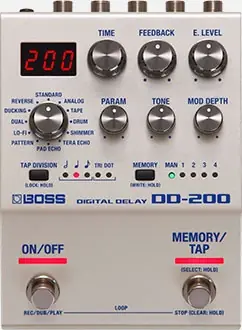 Boss DD-200 Digital Delay - Paiement sécurisé