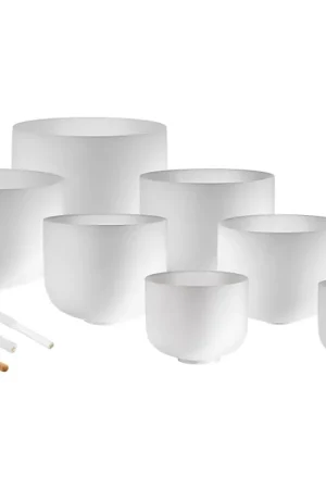 Meinl Sonic Energy Set de 7 Singing Bowl Crystal | Qualité premium