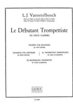 Vannetelbosch L.j. Debutant Trompettiste Vol 2 - Nouveau produit