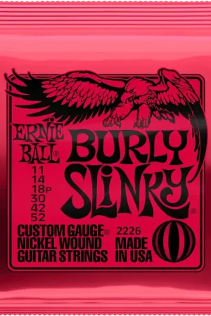 Envoi rapide - Jeu de Cordes Ernie Ball 2226 Burly Slinky 11-52