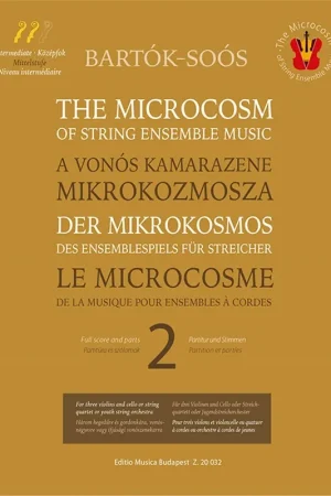 Bartok B. Microcosmos String Ensemble Music Vol 2 - Disponible maintenant