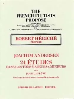 Andersen J. 24 Etudes OP 21 Flute-1 | Très apprécié des clients
