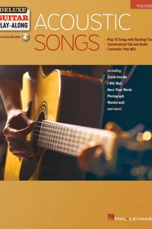 Acoustic Songs Deluxe Guitar PLAY-ALONG Vol 3 | Bien noté