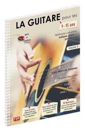 la Guitare Pour Les 9 - 15 Ans Vol 1 - Coup de cœur des clients