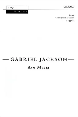 Jackson G. Ave Maria Choeur Satb - Best-seller