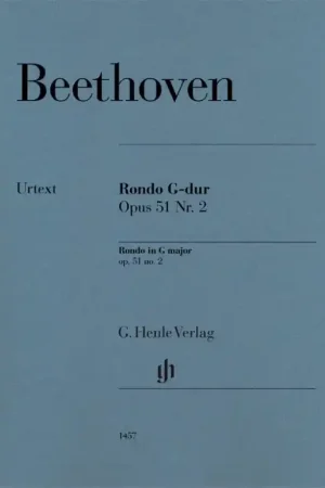 Beethoven L.v. Rondo OP 51 N°2 Piano | Bien noté