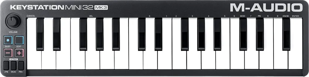 Disponible dès maintenant - M-AUDIO Keystation MINI32MK3