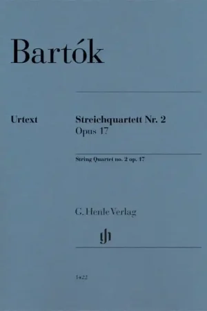 Bartok B. String Quartet N°2 OP 17 Conducteur | Prêt à expédier