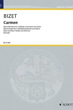 Prix réduit | Bizet G. Carmen 2 Instruments Melodiques