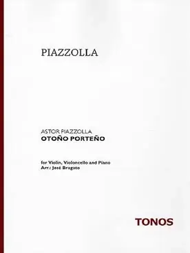 Piazzolla A. Otono Portena Violon, Violoncelle et Piano | Dépêchez-vous