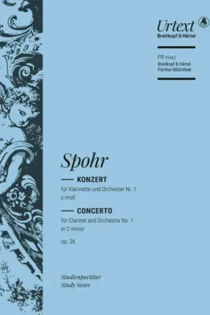 Spohr L. Concerto N°1 OP 26 Clarinette et Orchestre | Retour facile