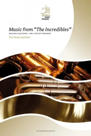 Giacchino M. Music From The Incredibles Basse Quintet - Nouveauté