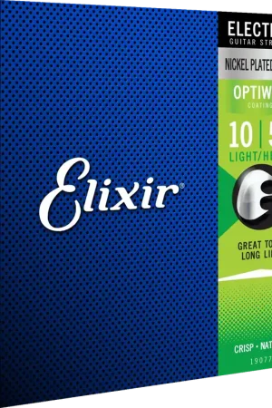 Offre limitée | Jeu de Cordes Electrique Elixir Optiwed 19077 Light/heavy 10/52