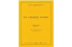 Offre exclusive - Henry J.c. 6 Courtes Etudes Orgue