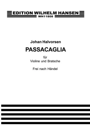 Commandez en ligne | Halvorsen J. Passacaglia D'apres Haendel Violon et Alto