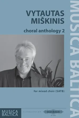 Commandez en ligne | Miskinis V. Choral Anthology 2 For Mixed Satb Vocal