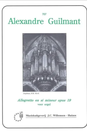 Bonne affaire - Guilmant A. Allegretto en SI Mineur OP 19 Orgue