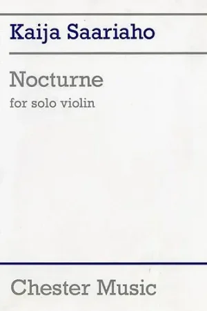 Prix spécial | Saariaho K. Nocturne Violon Solo