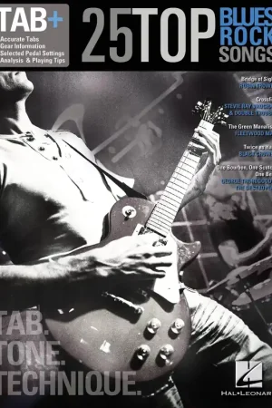 25 Top Blues Rock Songs Guitare Tab | Envoi rapide