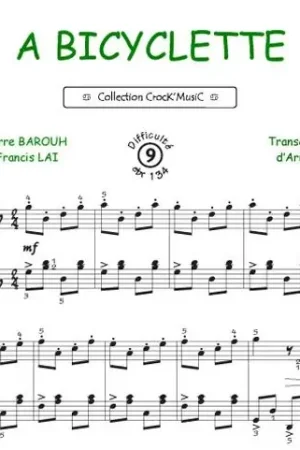 Prix malin | A Bicyclette Piano Paroles
