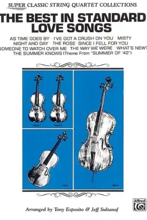 Direct usine - Esposito T. The Best IN Standard Love Songs String Quartet