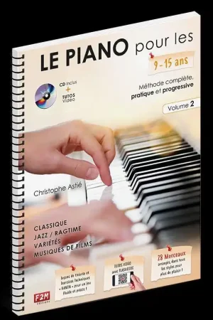 Astie C. le Piano Pour Les 9 - 15 Ans Vol 2 - Produit tendance