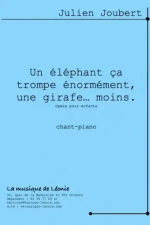 Prix imbattable - Joubert J. UN Elephant CA Trompe Enormement , Une Girafe ... Moins Chant Piano