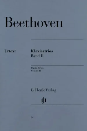 Beethoven L.v. Trios Avec Piano Vol 2 | Prix mini