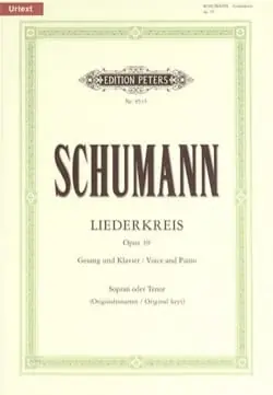 Achetez dès maintenant - Schumann R. Liederkreis OP 39 Voix Haute-1