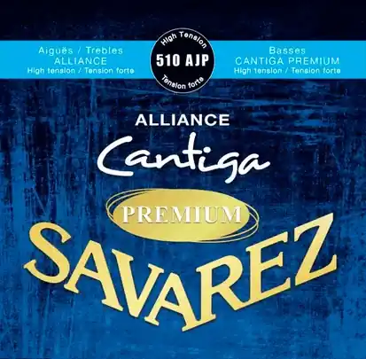 Achetez maintenant - Jeu de Cordes Guitare Classique Savarez 510AJP Bleu Tirant Fort