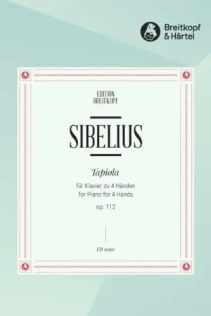 Sibelius J. Tapiola OP 112 Piano 4 Mains | Prix doux